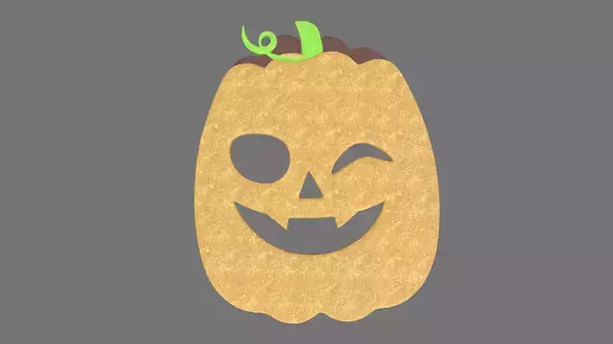 Halloween Pumpkin Cookie 04