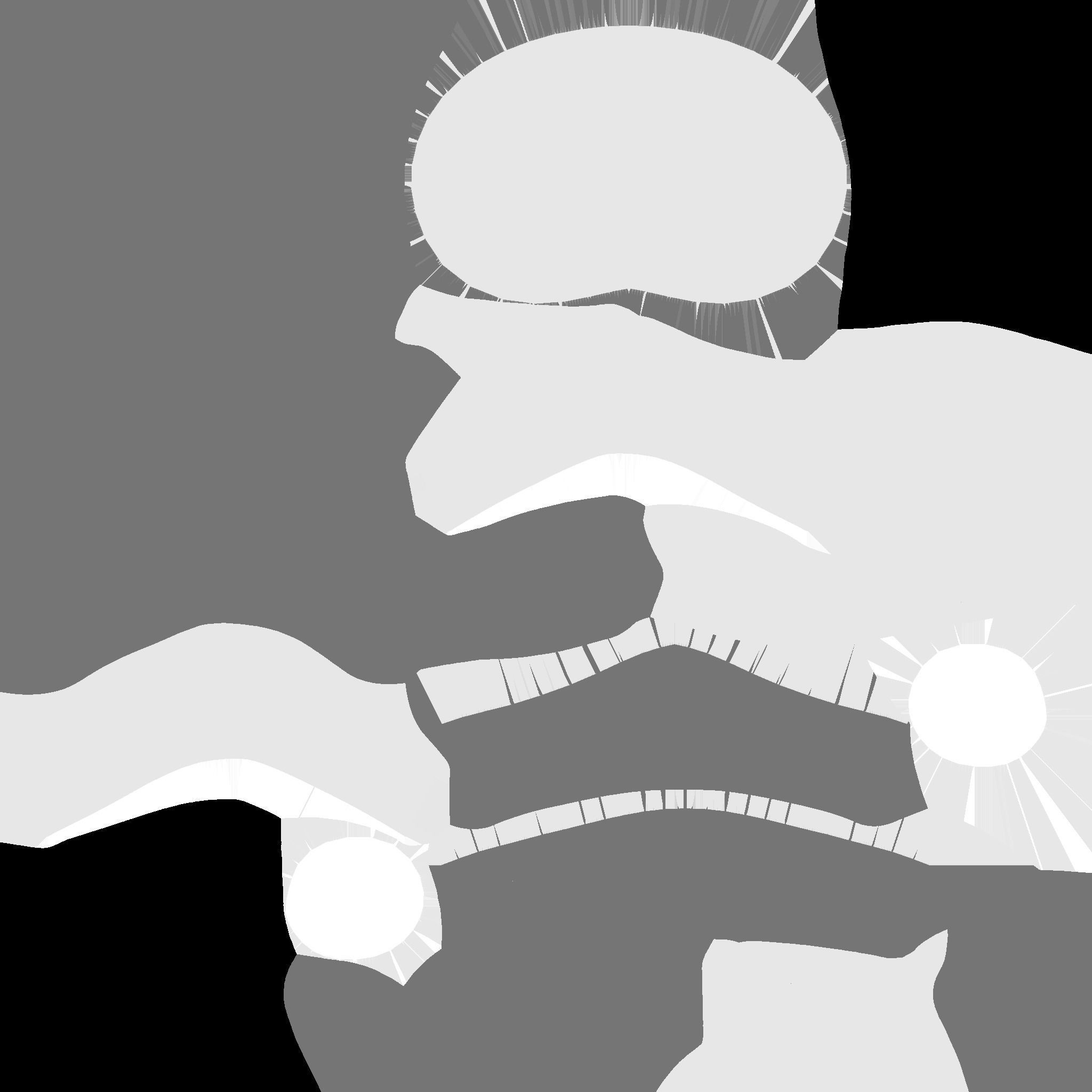 Jetpack J09 Black Camouflage - SciFi Character Design Low-poly 3D model_26