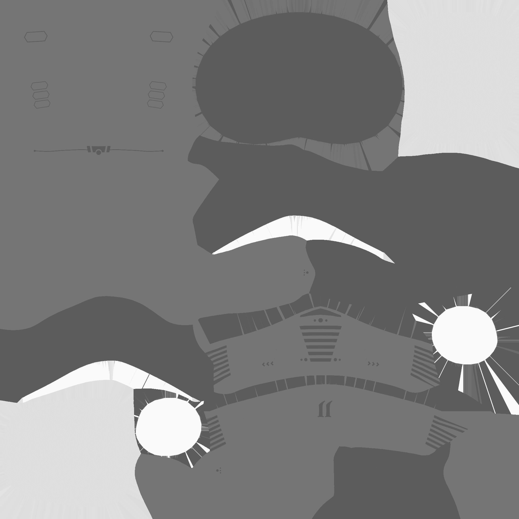 Jetpack J09 Black Camouflage - SciFi Character Design Low-poly 3D model_28