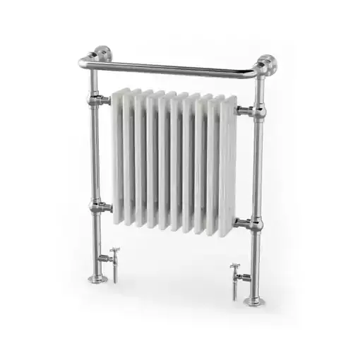 Grey And White Indoor Radiator