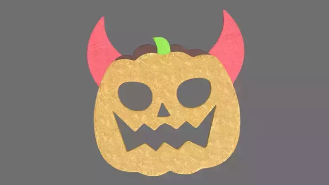 Halloween Pumpkin Cookie 06