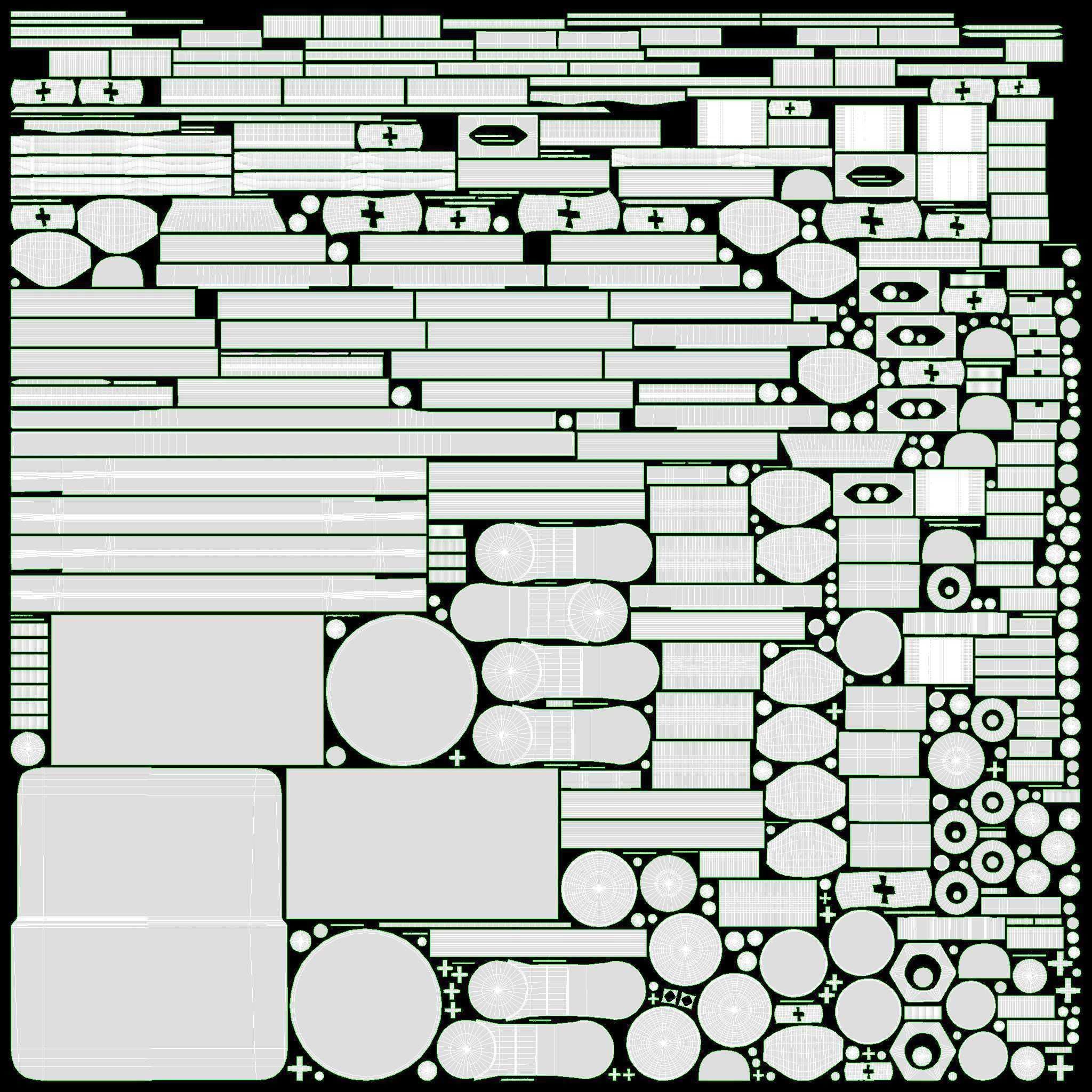 Electric guitar 01 3D model_7