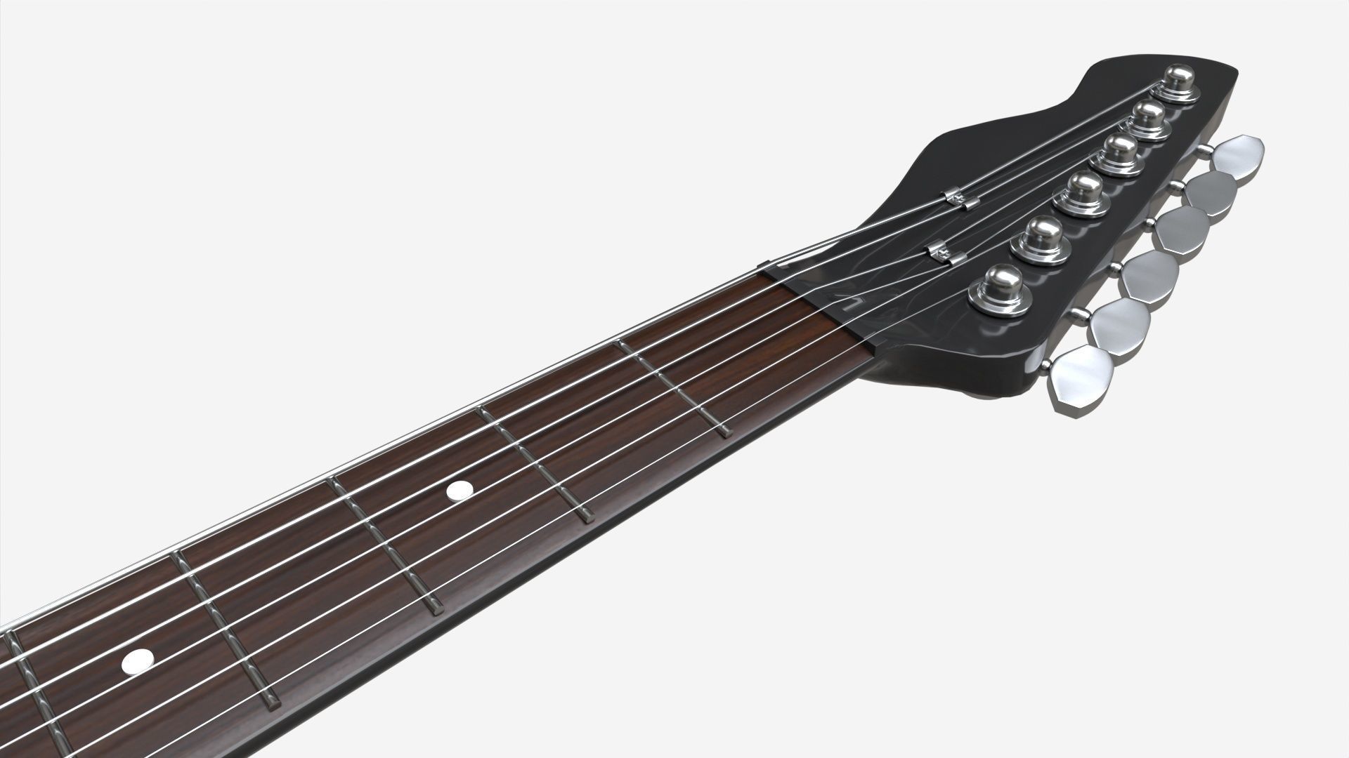 Electric guitar 01 3D model_3