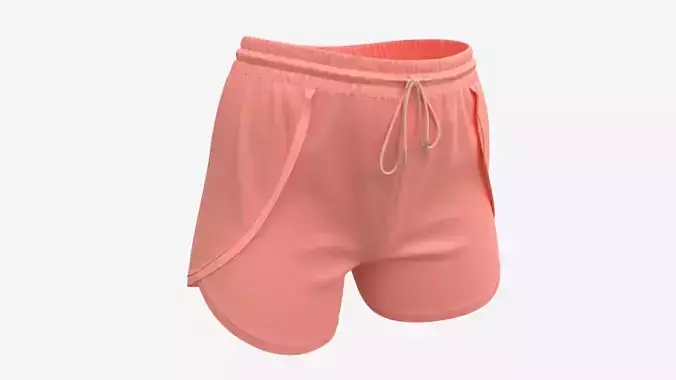 Fitness shorts for women pink