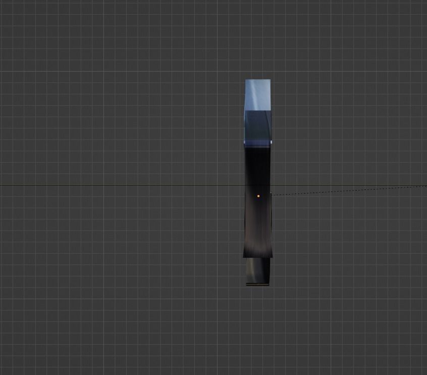 Low Poly Citroen C3 Picasso MPV Steering Wheel Low-poly 3D model_13