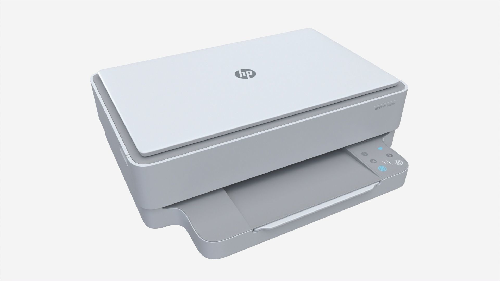 HP Envy 6055e AllinOne Printer 3D model CGTrader