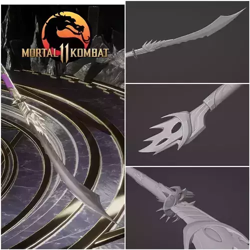 Sindel - Hankaga blade  3D print model
