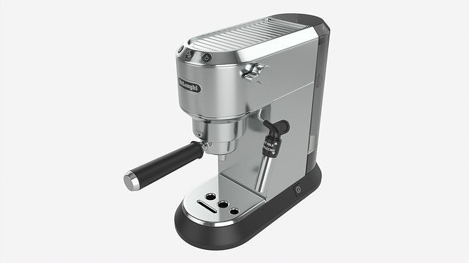 Manual espresso maker Delonghi EC685R Steel 3D model
