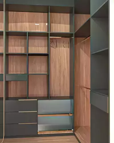 Dressing room Cosmic blue