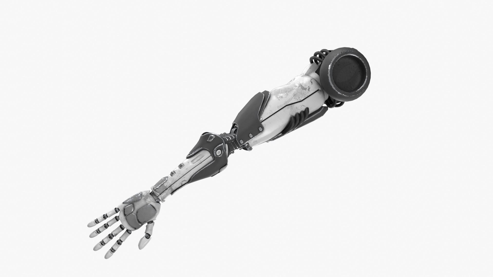Robot Arm 3D model_7