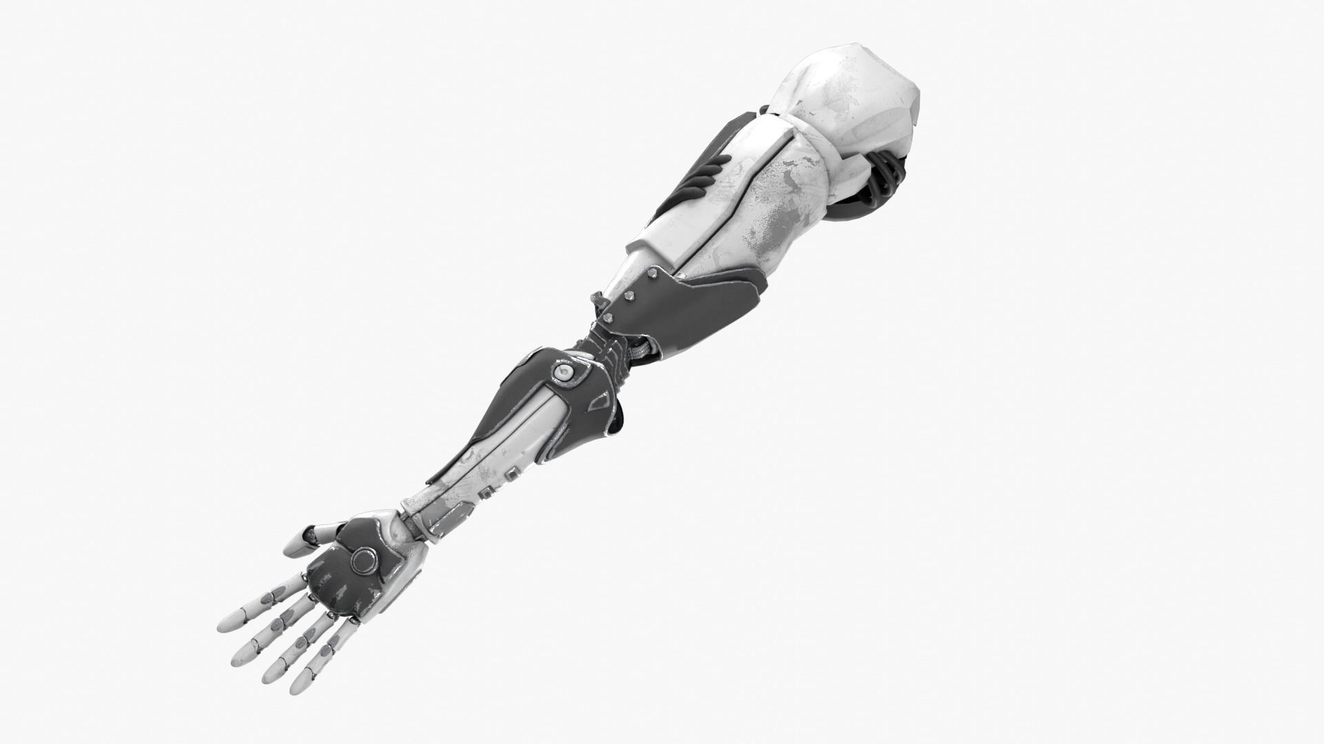 Robot Arm 3D model_2