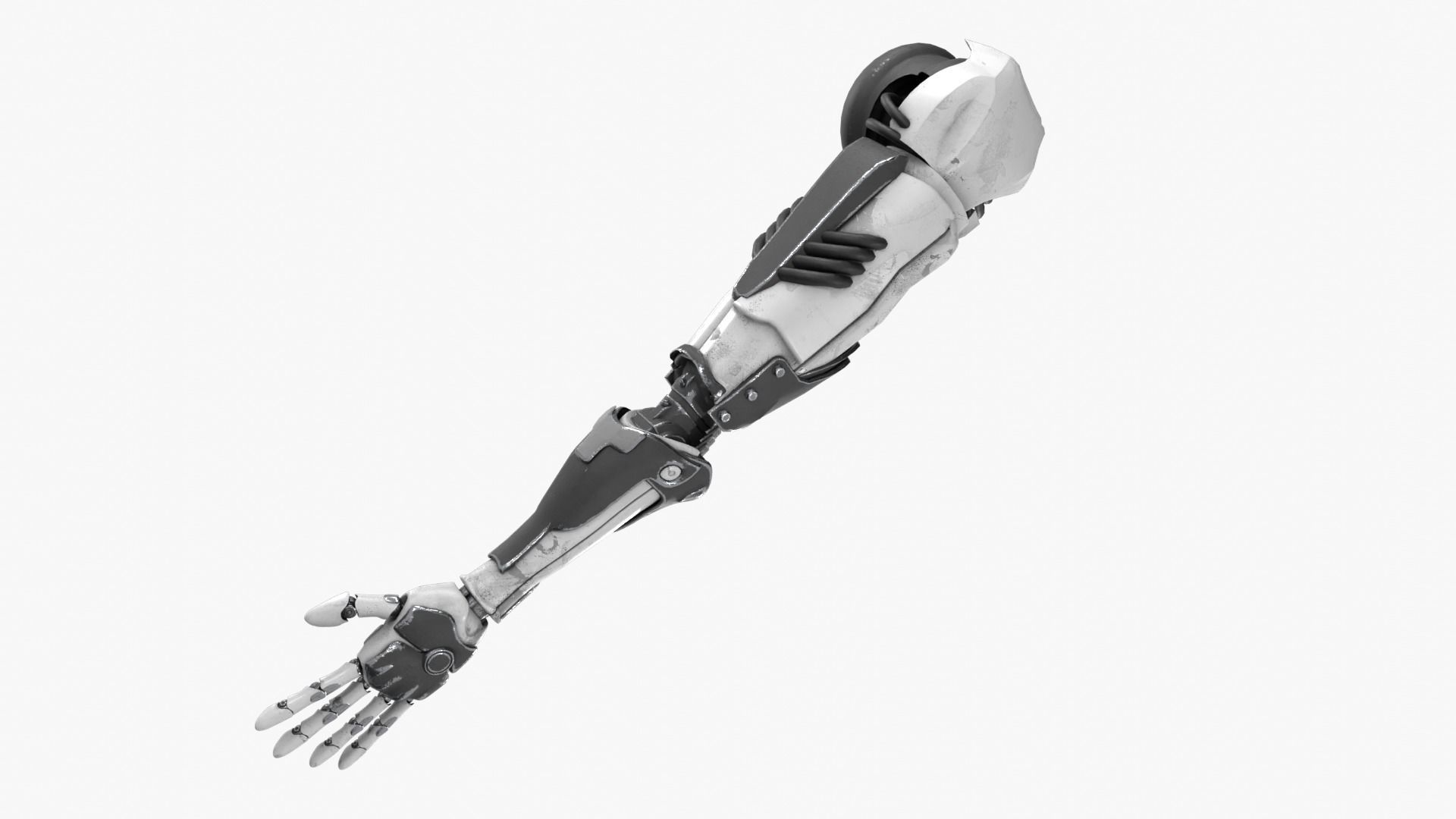 Robot Arm 3D model_12