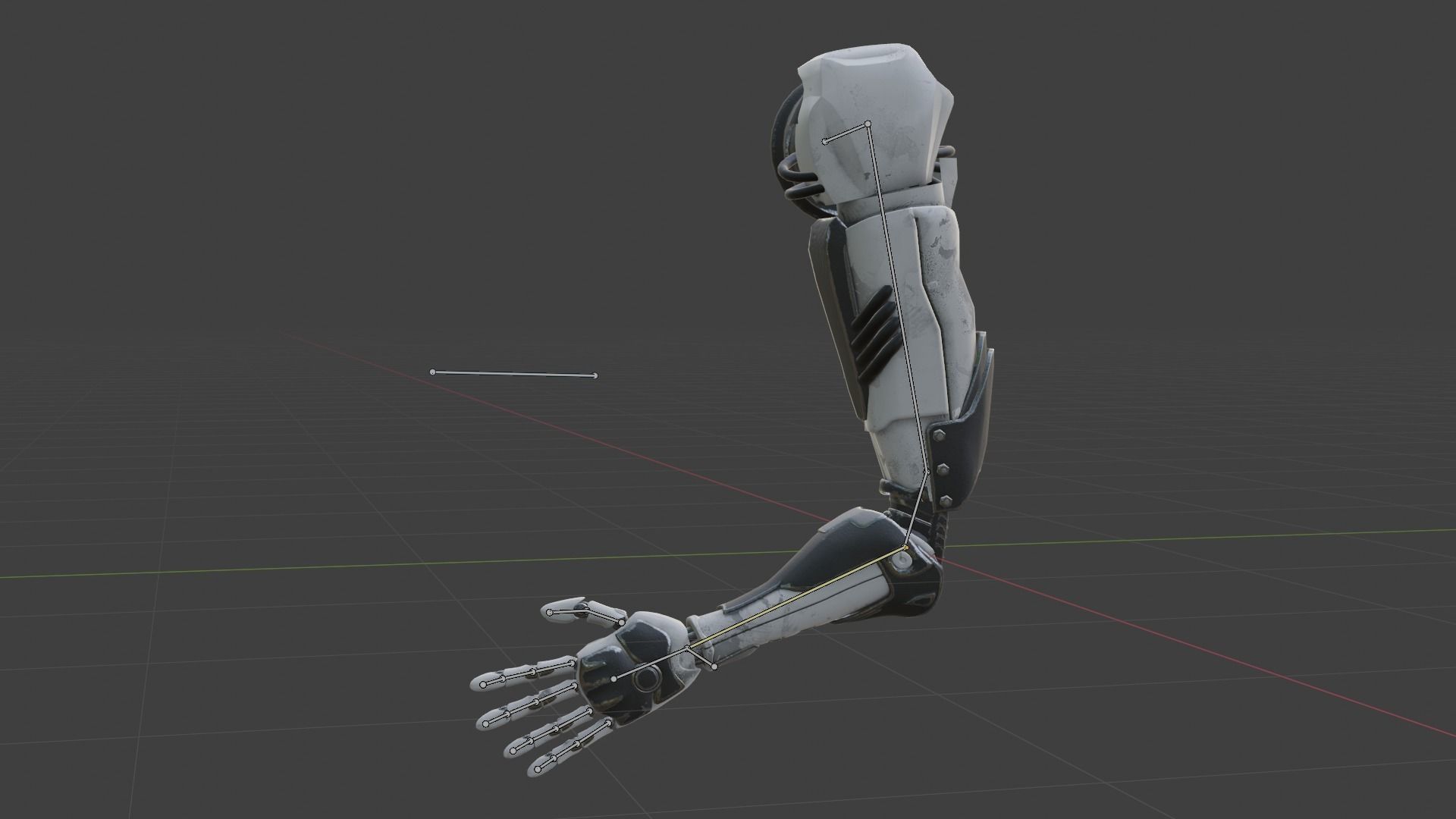 Robot Arm 3D model_14