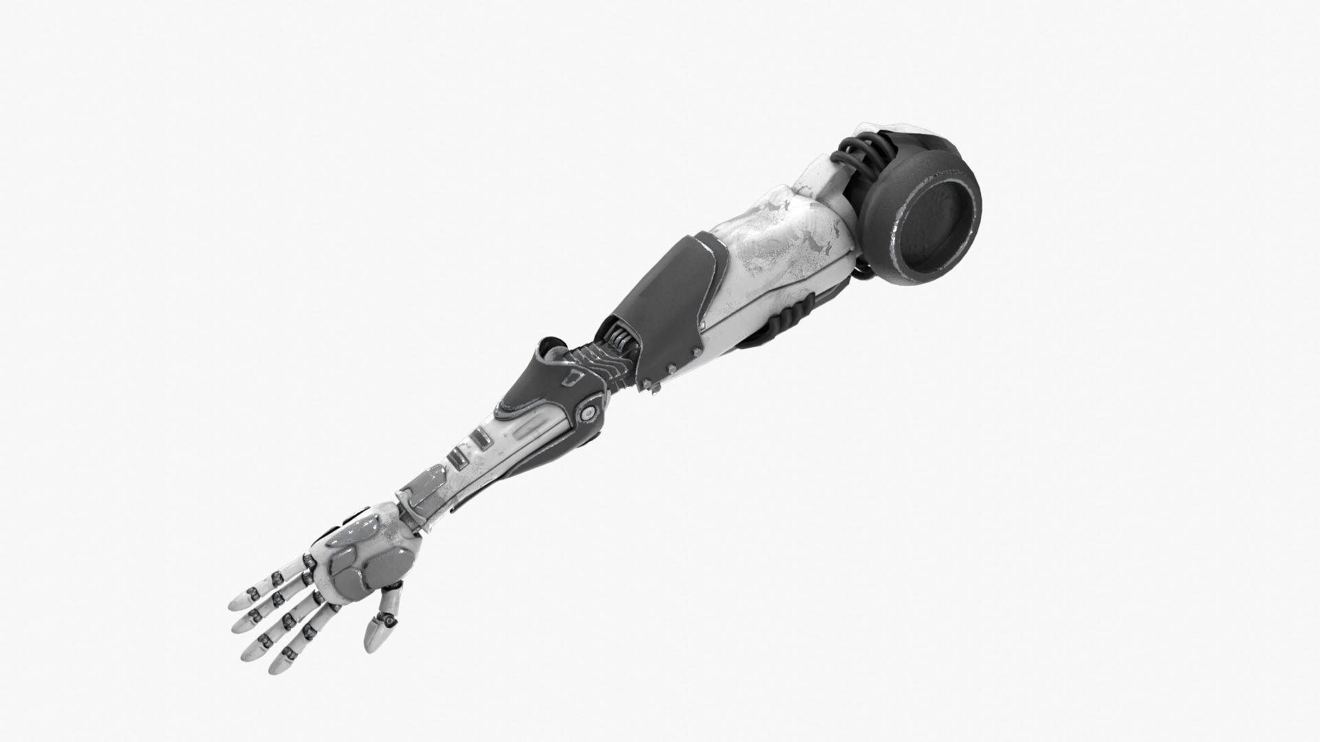 Robot Arm 3D model_6
