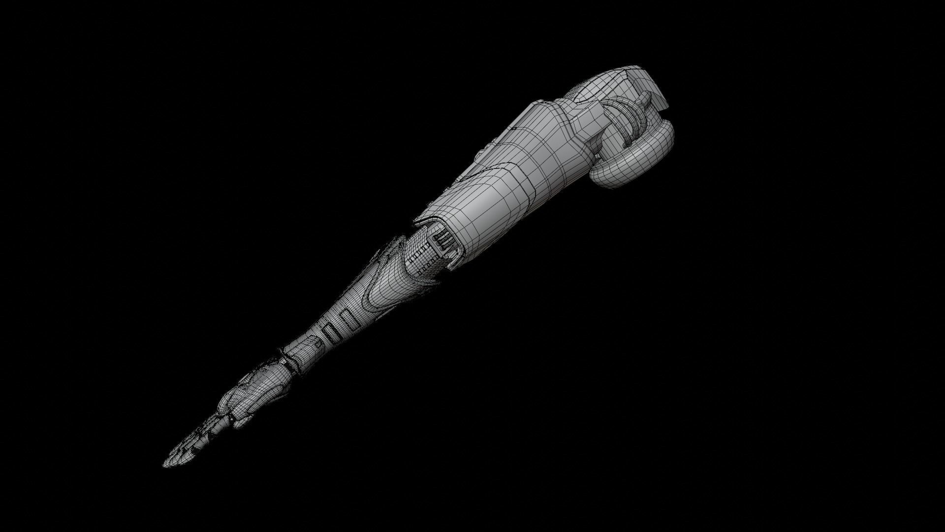 Robot Arm 3D model_16