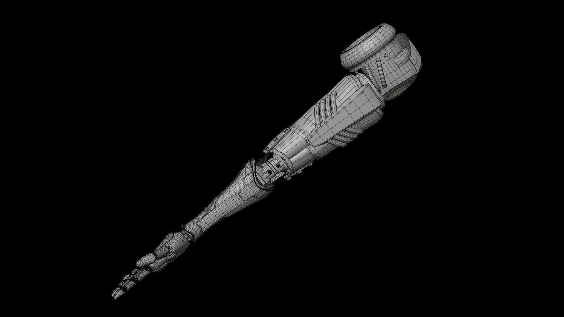 Robot Arm 3D model_18