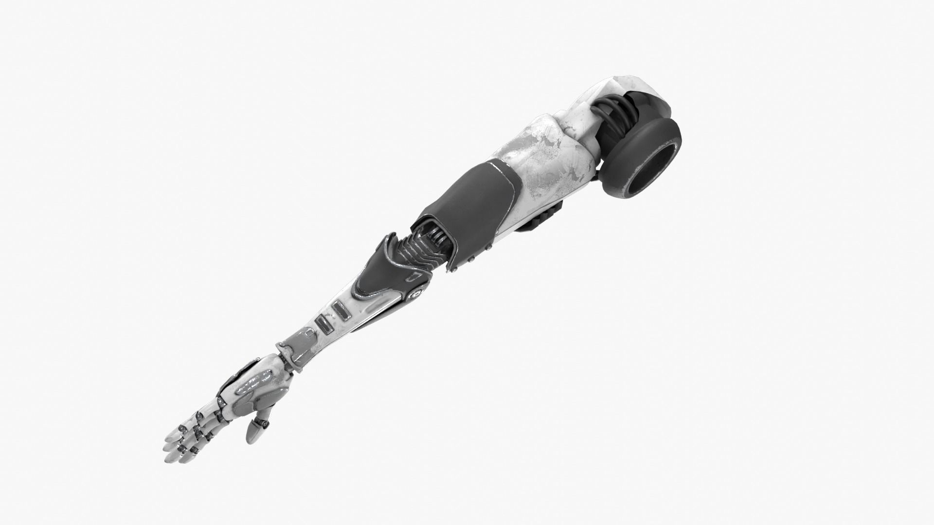 Robot Arm 3D model_5