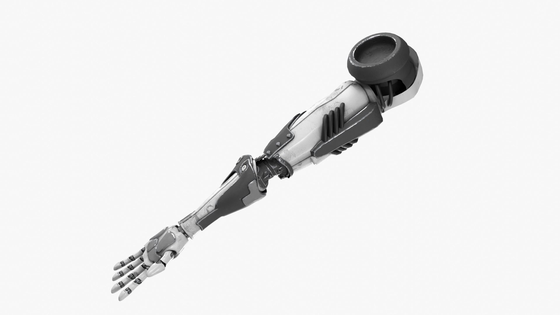 Robot Arm 3D model_9