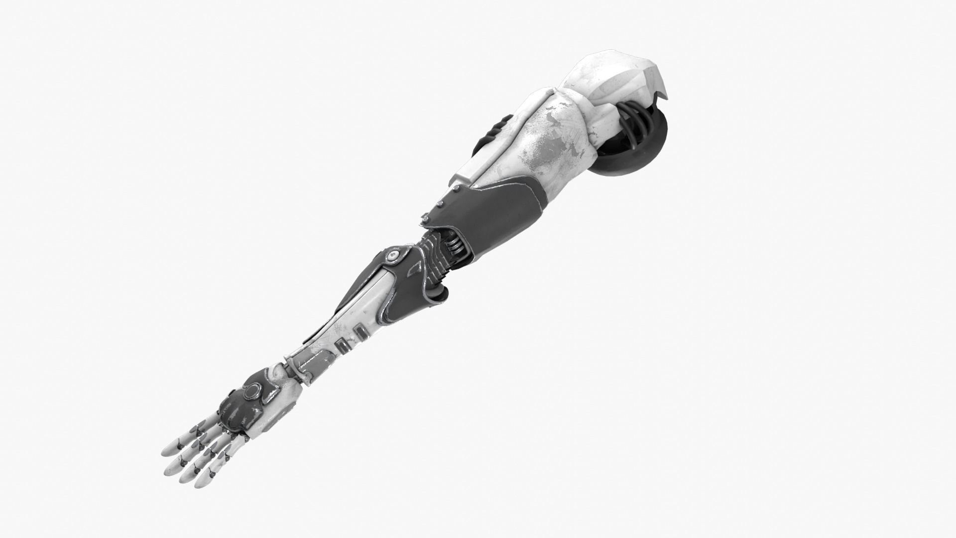 Robot Arm 3D model_3