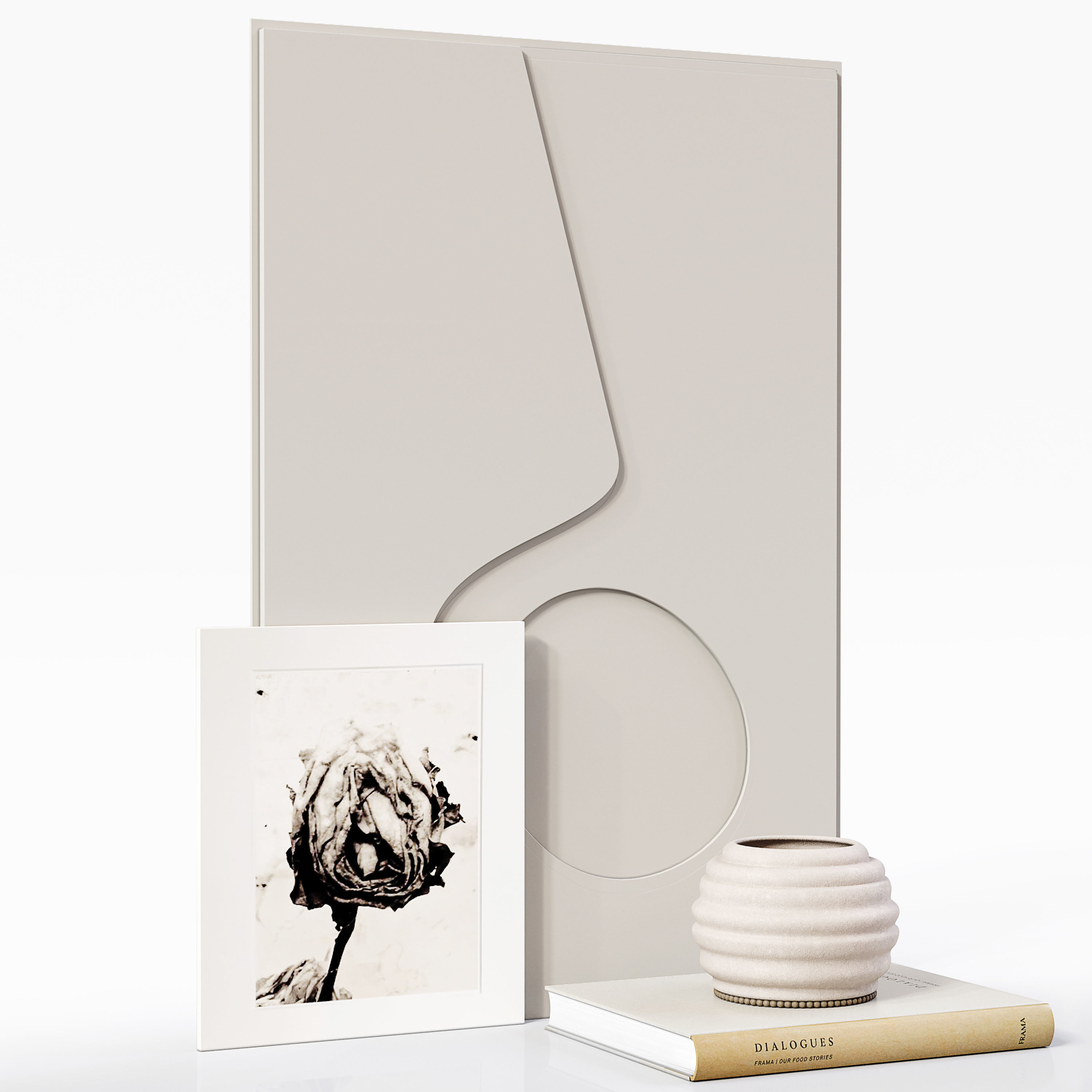 Decor Set 074 3D model_2