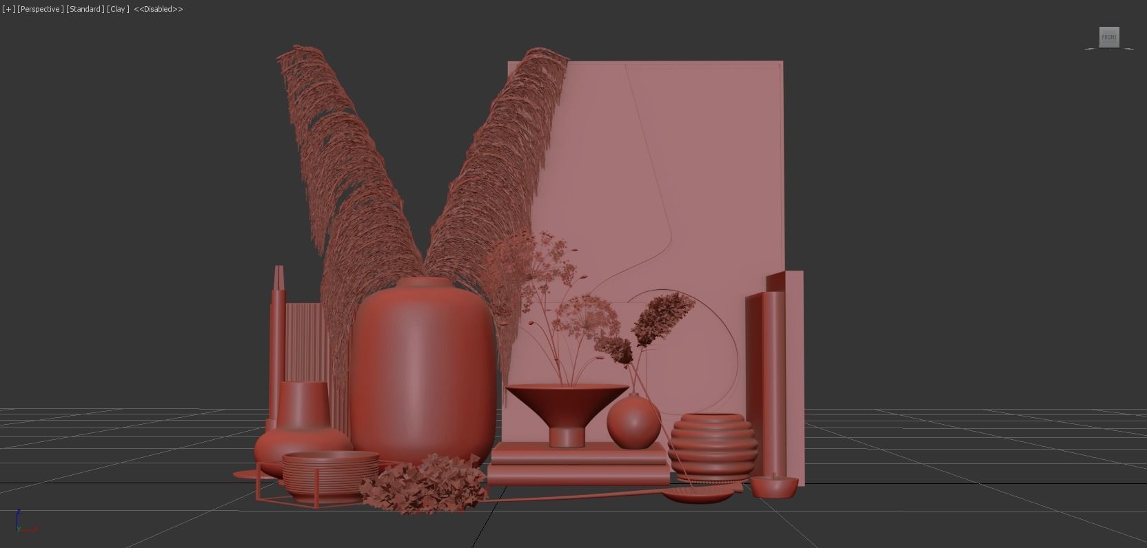 Decor Set 074 3D model_11