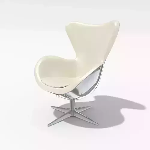 Armchair White Modern
