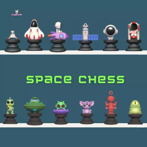 Space Chess 3D print model