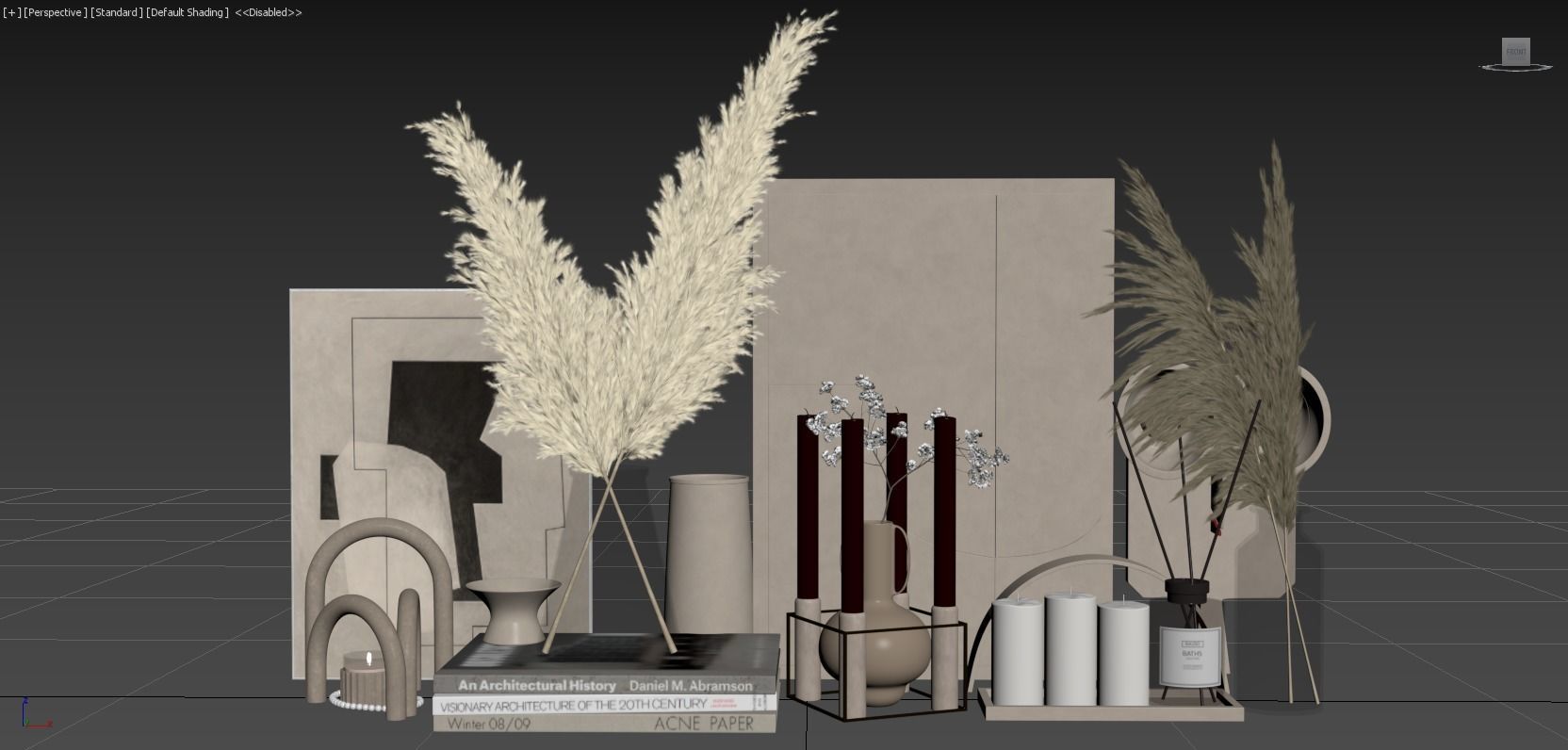 Decor Set 076 3D model_5