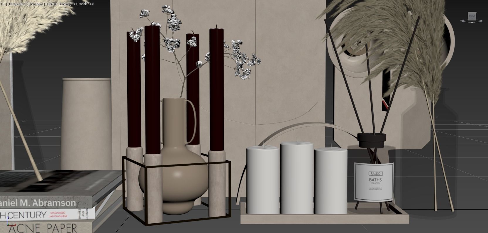 Decor Set 076 3D model_8