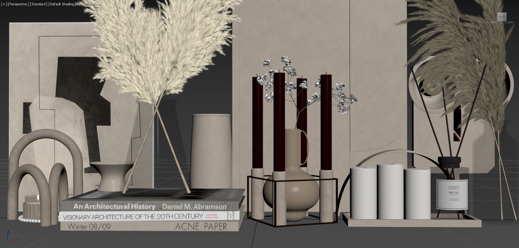 Decor Set 076 3D model_6