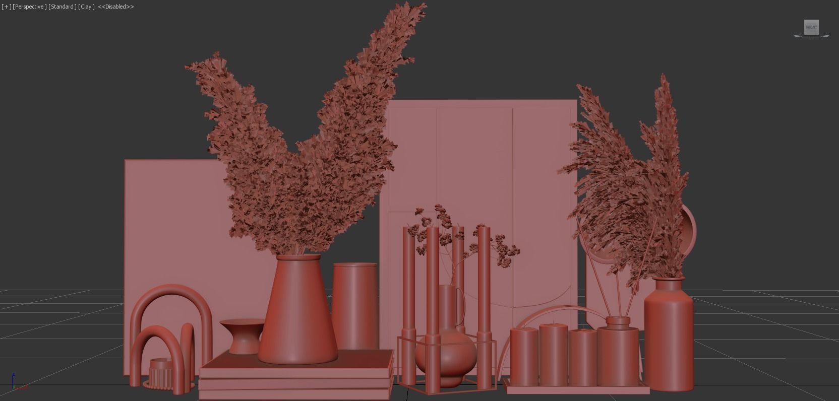 Decor Set 076 3D model_9