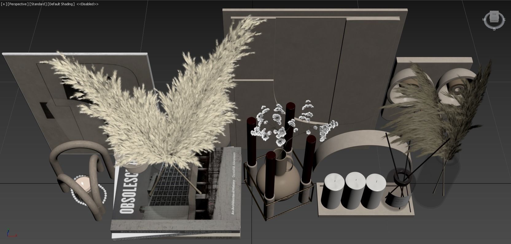 Decor Set 076 3D model_7