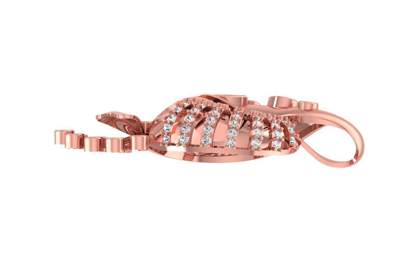 Earrings Pendant Set 3dm STL OBJ FBX Renders Details 3D print model_1