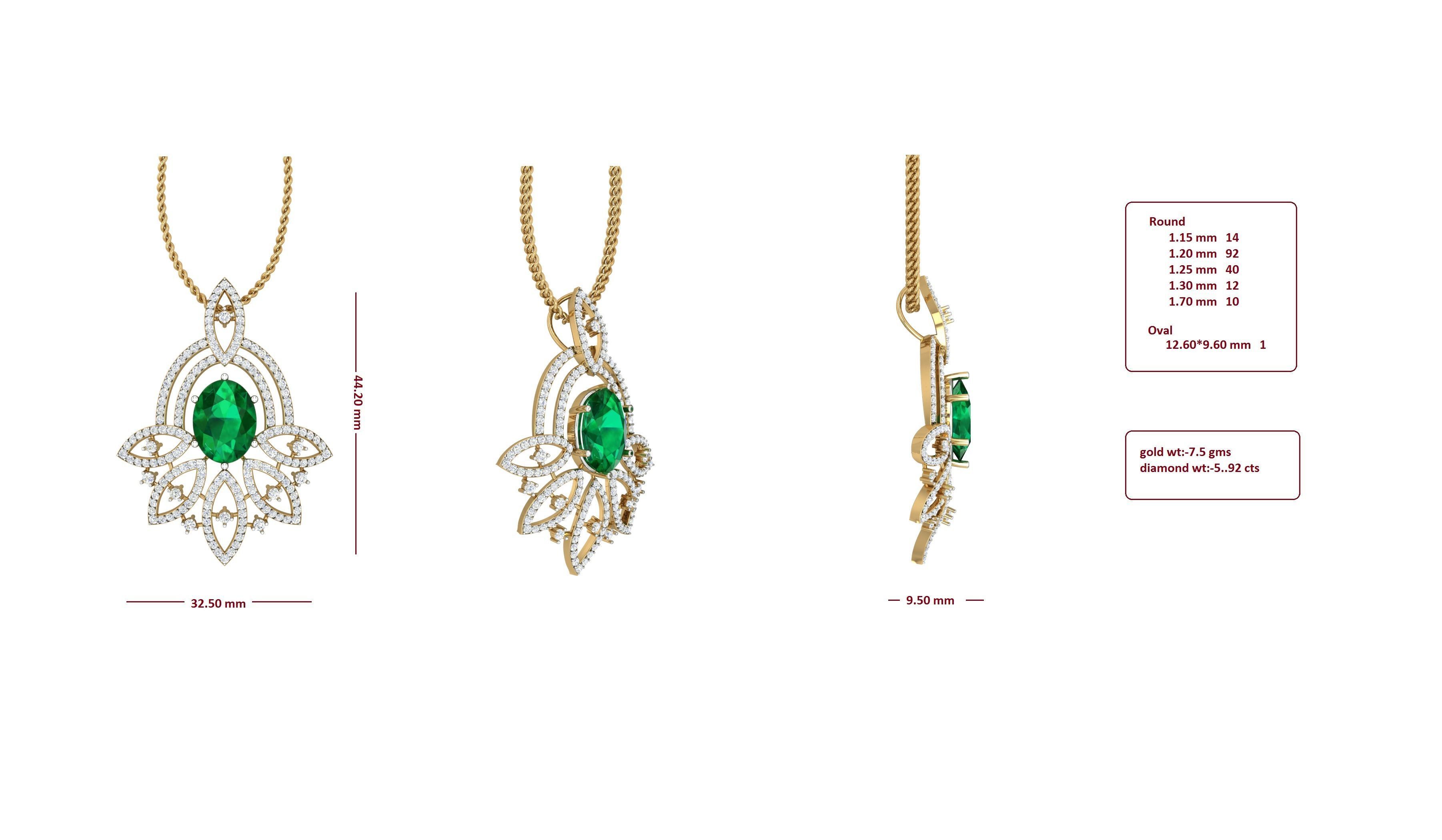 Earrings Pendant Set 3dm STL OBJ FBX Renders Details 3D print model_10