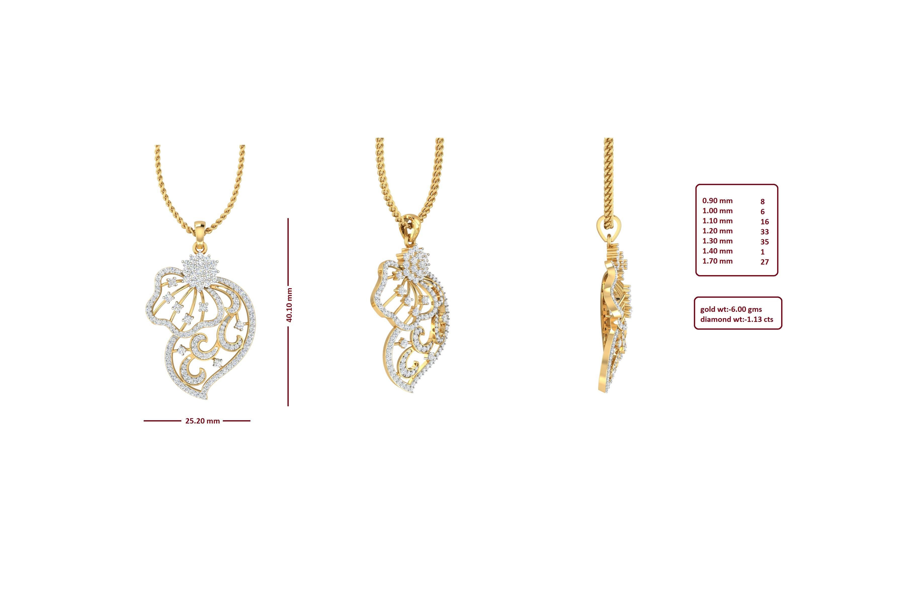 Earrings Pendant Set 3dm STL OBJ FBX Renders Details 3D print model_7