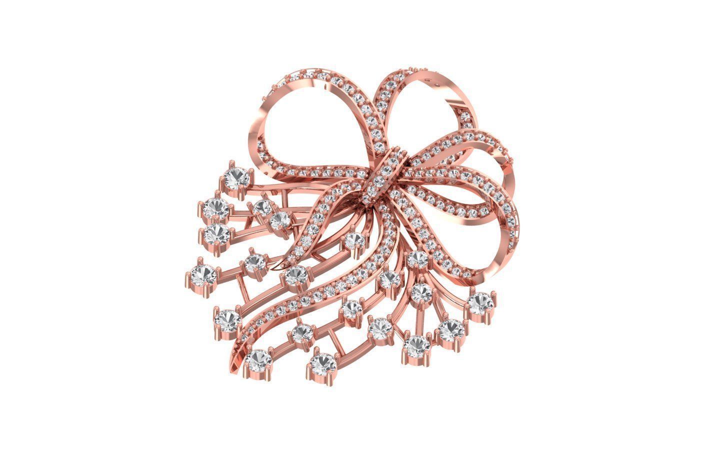 Earrings Pendant Set 3dm STL OBJ FBX Renders Details 3D print model_4