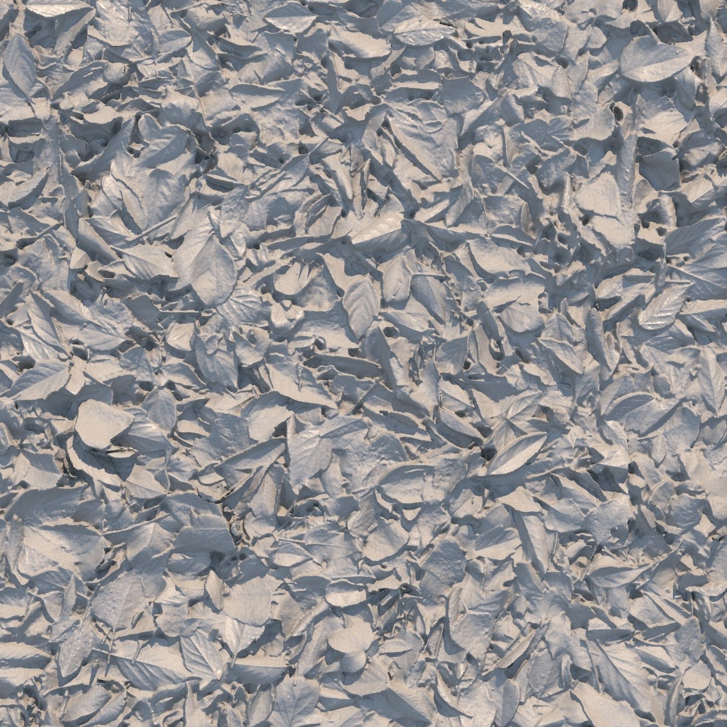 Autumn foliage material 04 3D model_7