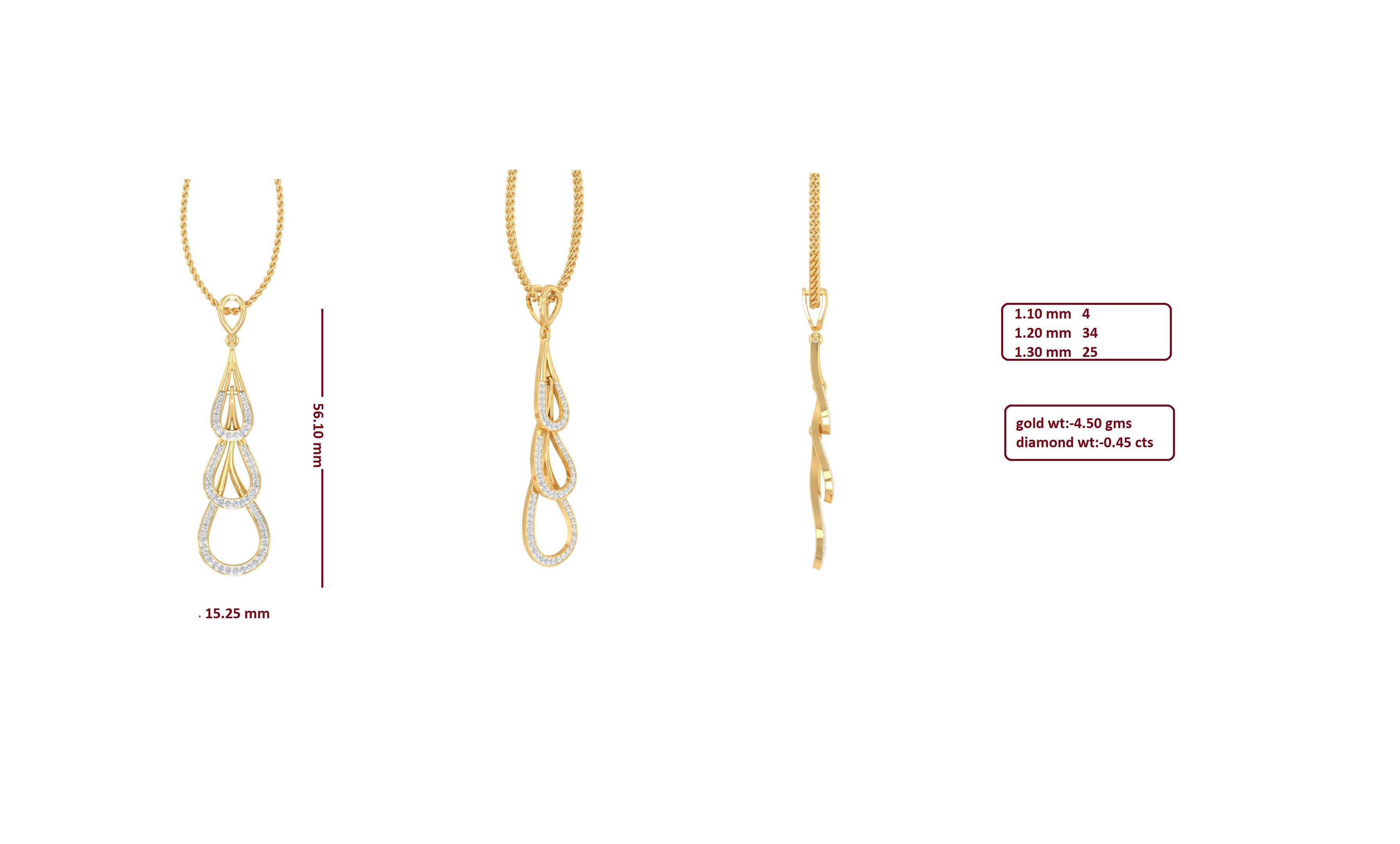 Earrings Pendant Set 3dm STL OBJ FBX Renders Details 3D print model_8