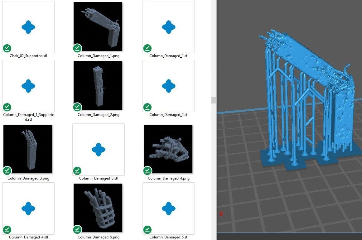 MILITARY MODERN TELECOM SHELTER FOR TABLETOP 1-35 SUPPORTED STL 3D print model_1