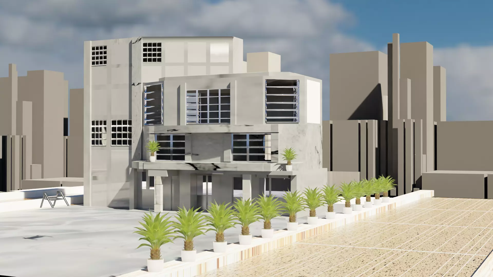 3d architect house design 3D model_0