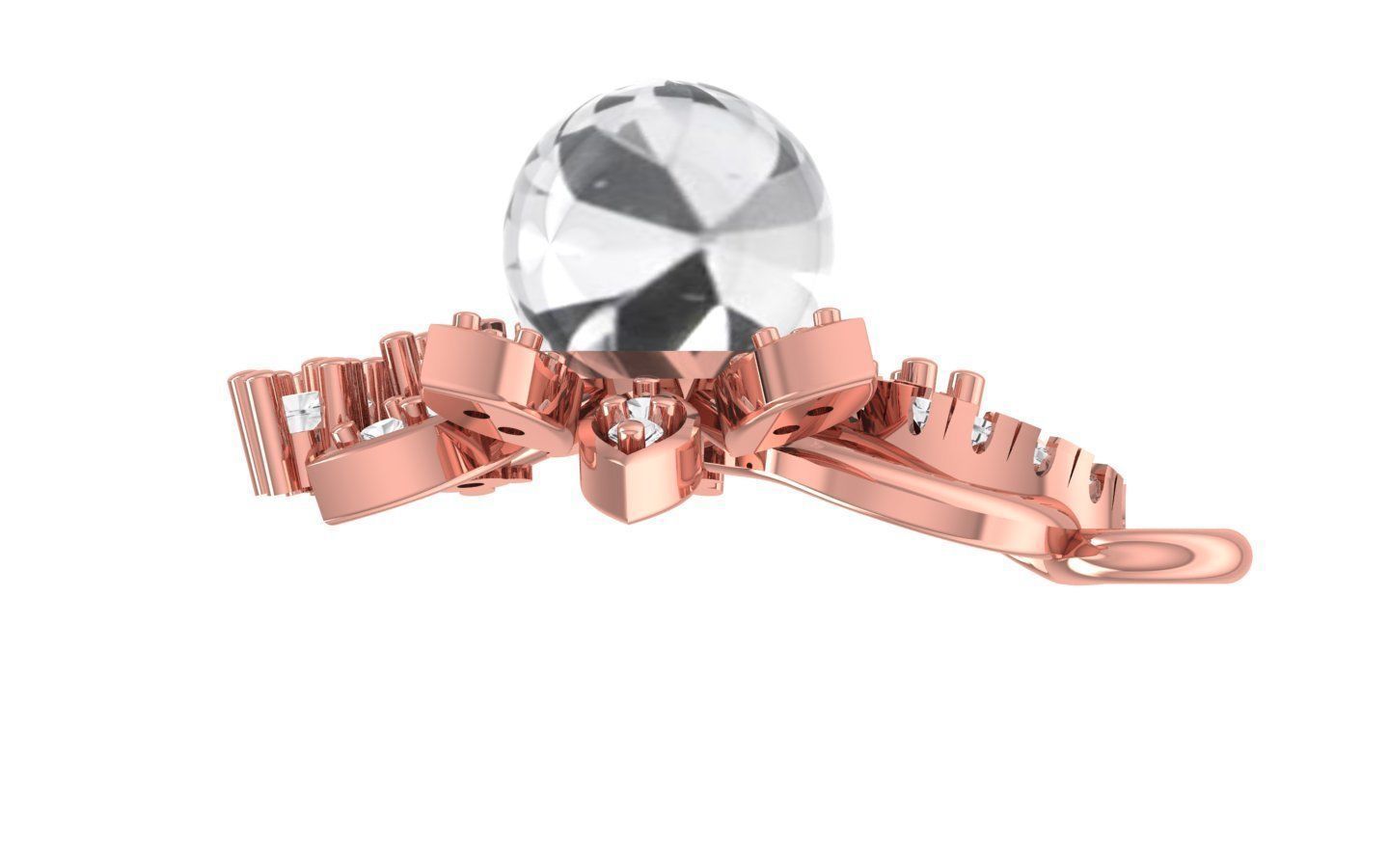 Earrings Pendant Set 3dm STL OBJ FBX Renders Details 3D print model_4