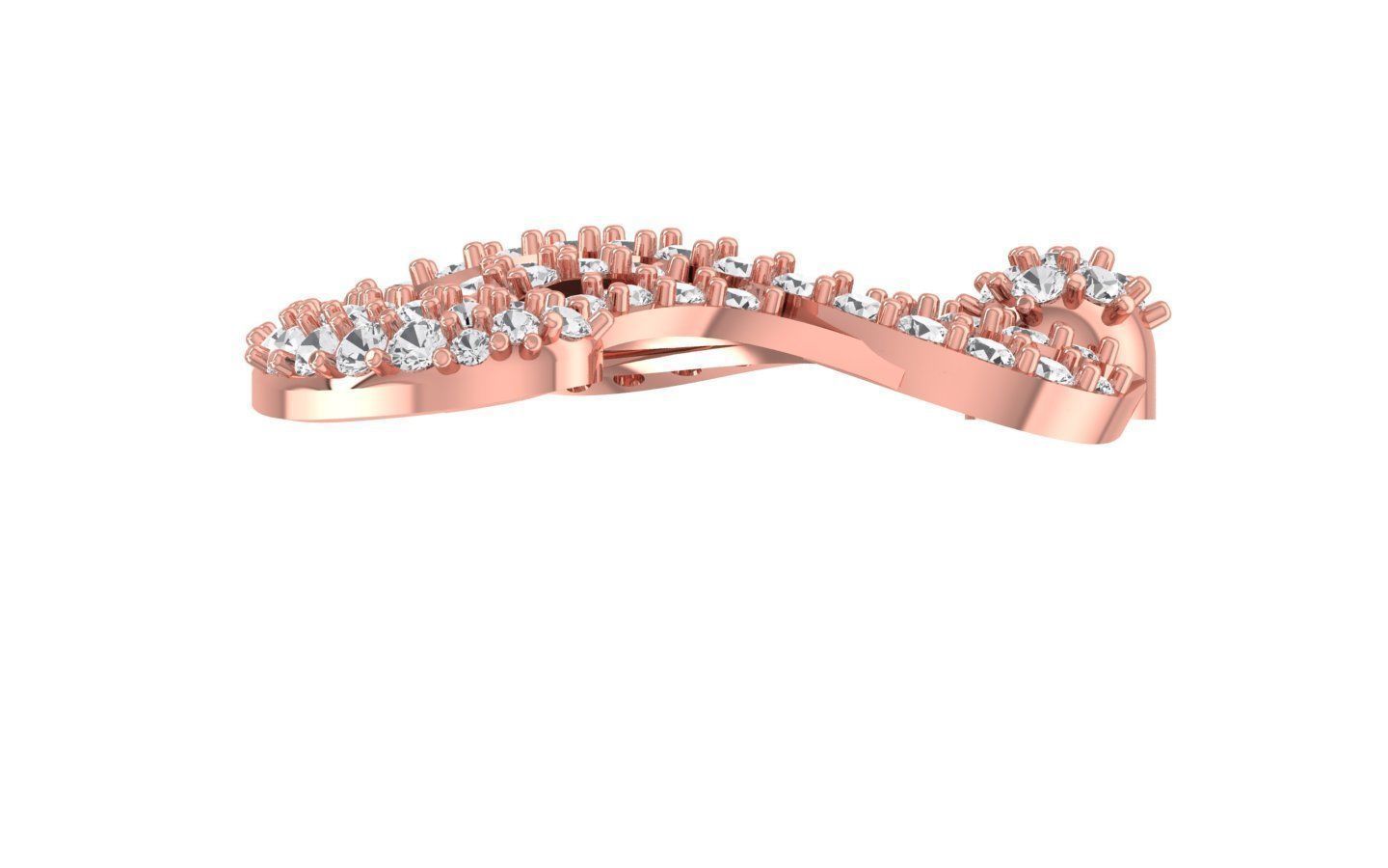 Earrings Pendant Set 3dm STL OBJ FBX Renders Details 3D print model_3