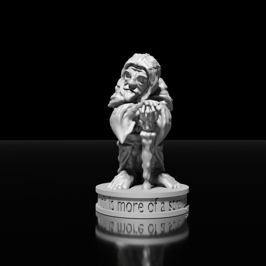 Human miniature set 3D print model_11