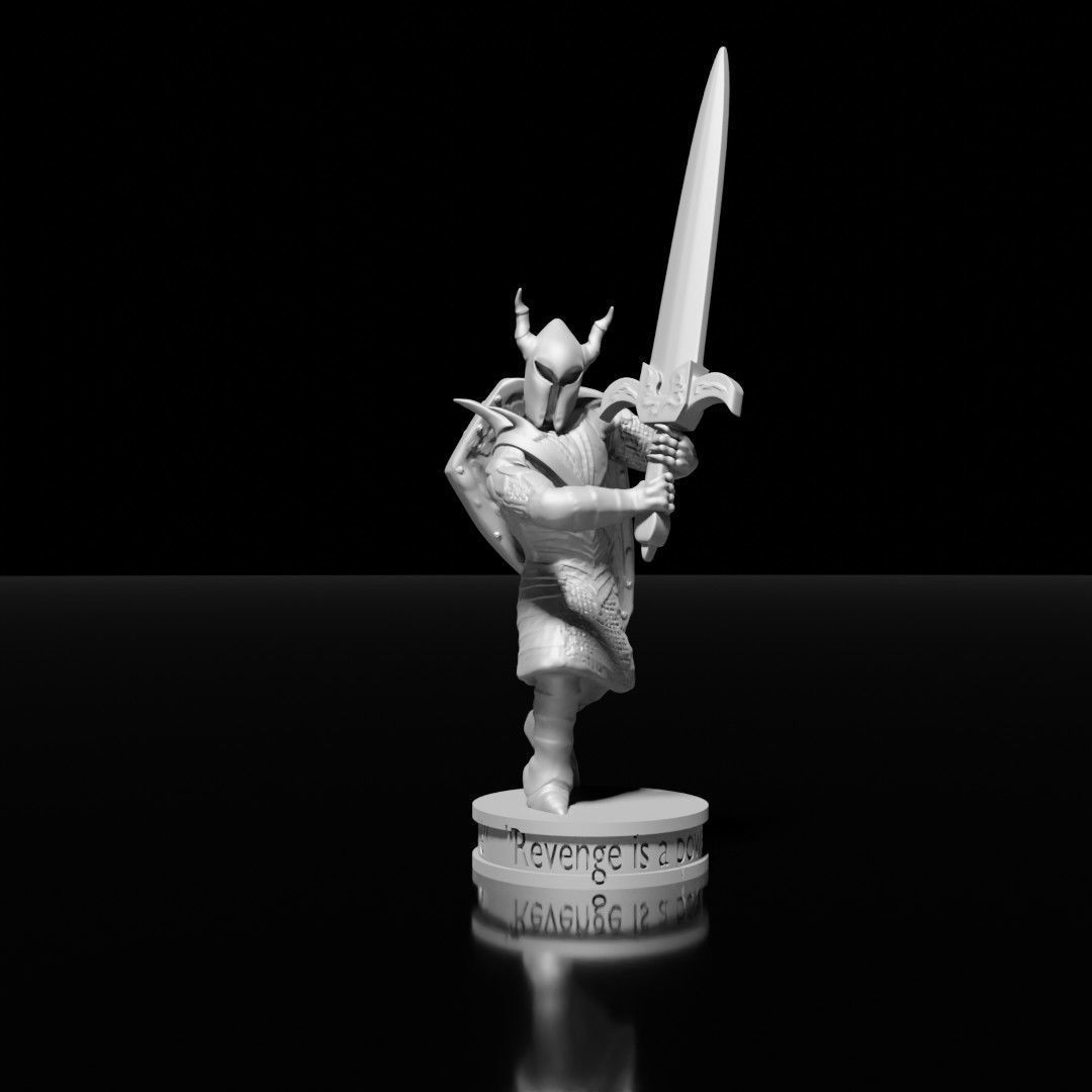 Human miniature set 3D print model_10