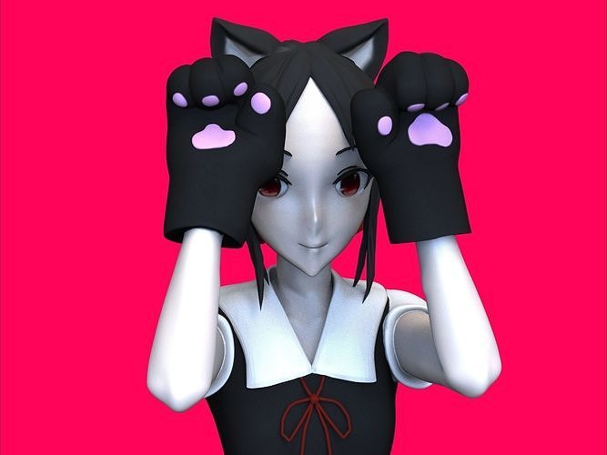 Kaguya sama neko 3D print model