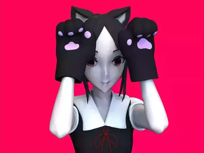 Kaguya sama neko 3D print model