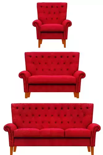 Contemporary sofa fabric and Gold foil