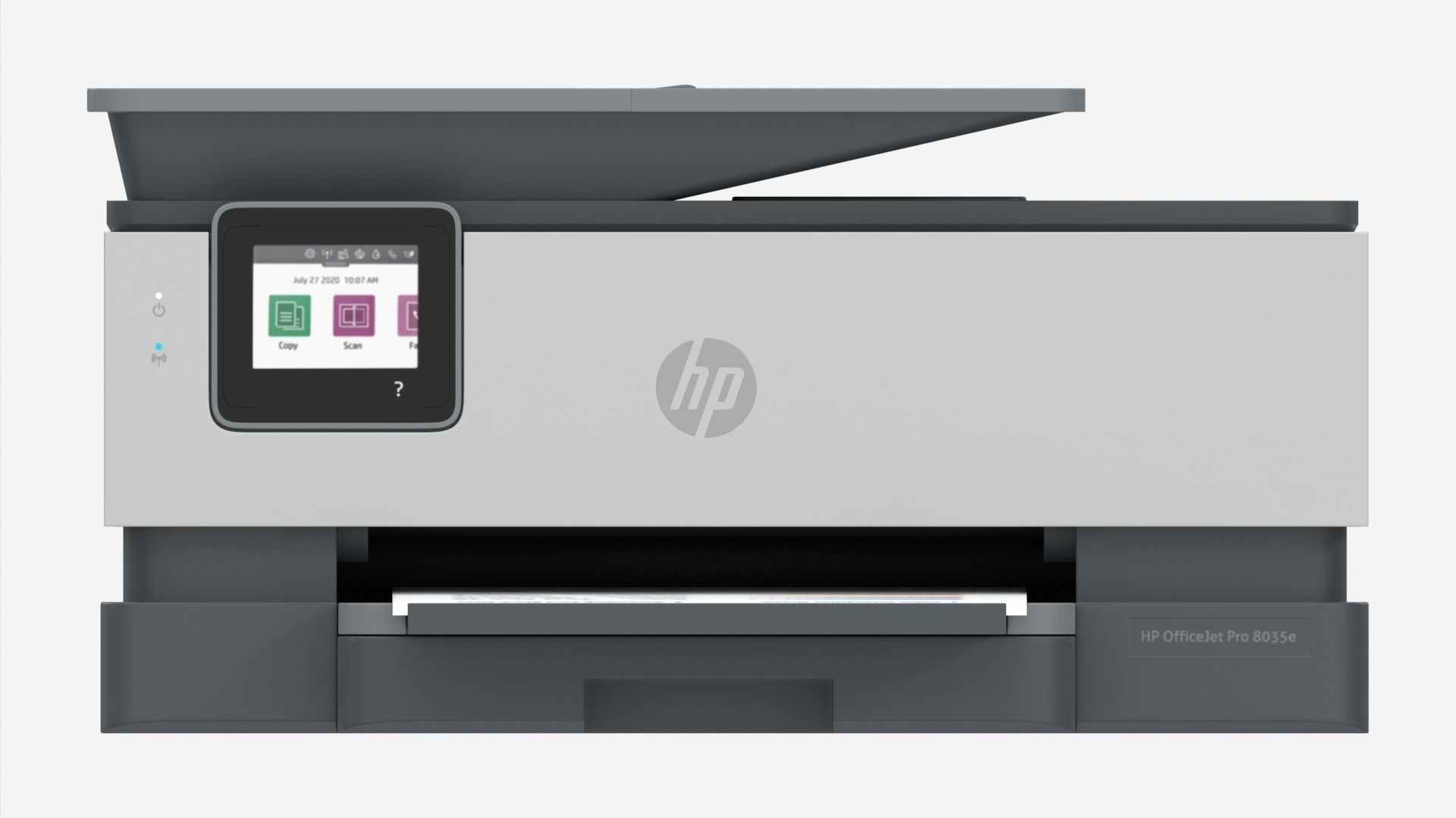 HP OfficeJet Pro 8035e All-in-One Printer 3D model_4