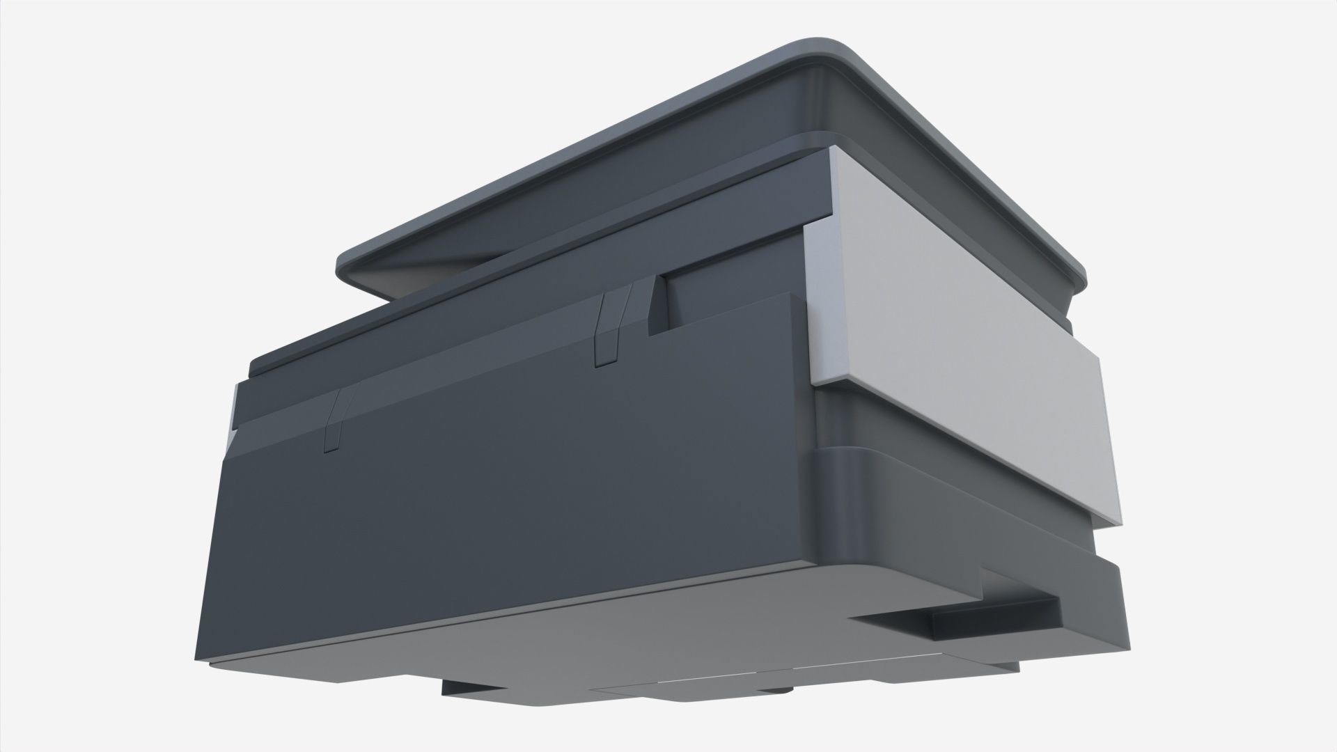 HP OfficeJet Pro 8035e All-in-One Printer 3D model_2