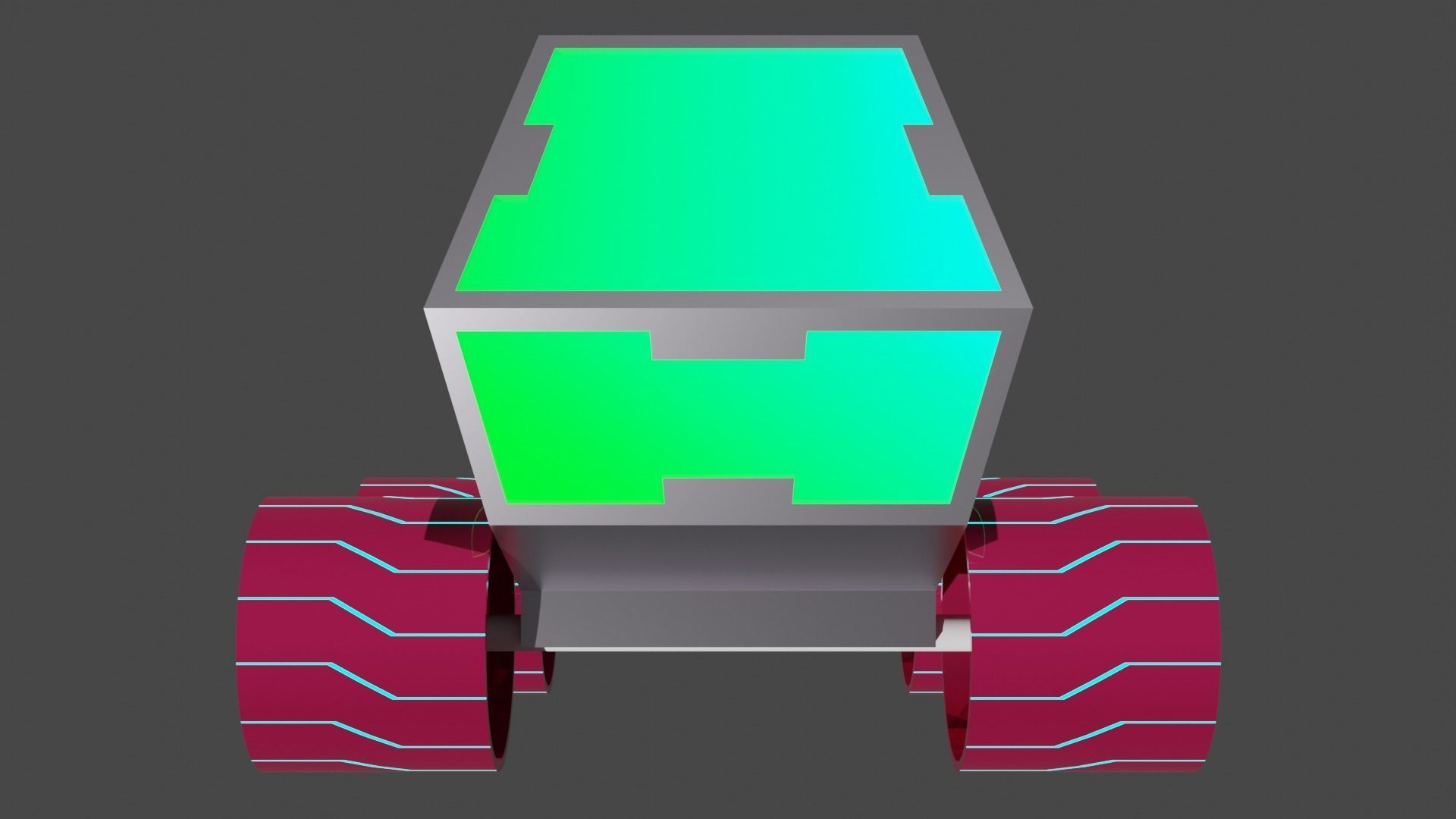 Space Vehicle Car 3D model_3